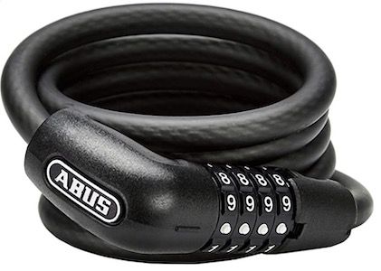 ABUS Tresor Spiralkabelschloss für 16,98€ (statt 29€)