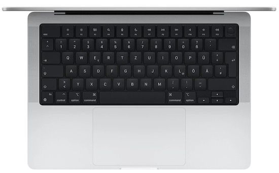 Apple 💻 MacBook Pro 14 (M1 Pro, 2021) mit US Keyboard, 16 GB/512 GB für 1.299€ (statt 1.699€)