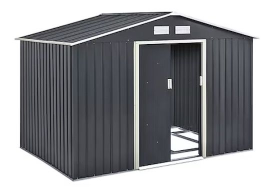 Juskys Metall Gerätehaus XXL mit Satteldach für 362,94€ (statt 420€)