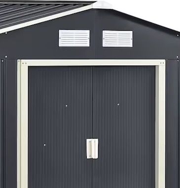 Juskys Metall Gerätehaus XXL mit Satteldach für 362,94€ (statt 420€)