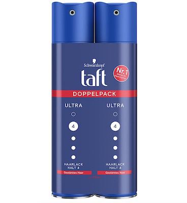 2x 250ml Taft Haarlack Ultra Haltegrad 4 für 3,59€ (statt 6€)