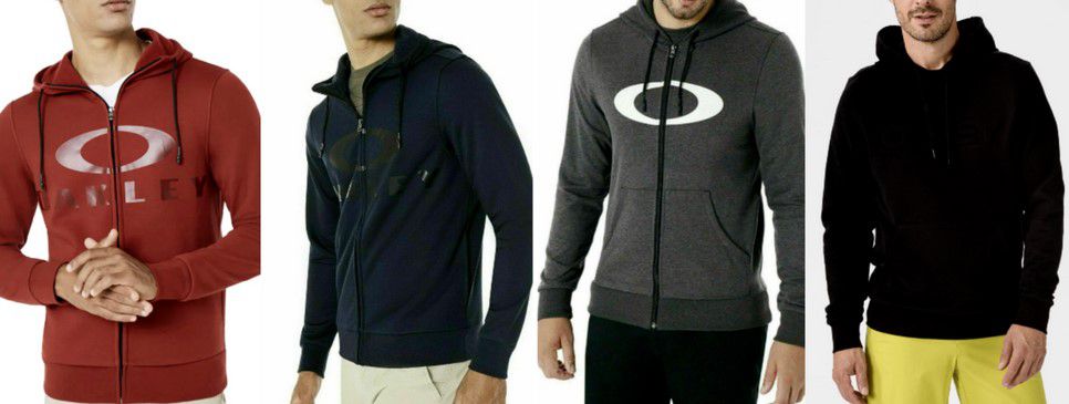 Oakley Bark Fz Herren Langarm Zipper Hoody für 29,99€ (statt 44€)