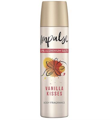 Impulse Deo Spray Vanilla Kisses ohne Aluminium für 0,84€   Prime Sparabo