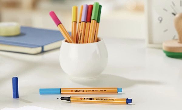 12er Pack STABILO point 88 Mini Fineliner für 4,24€ (statt 8€)   Prime