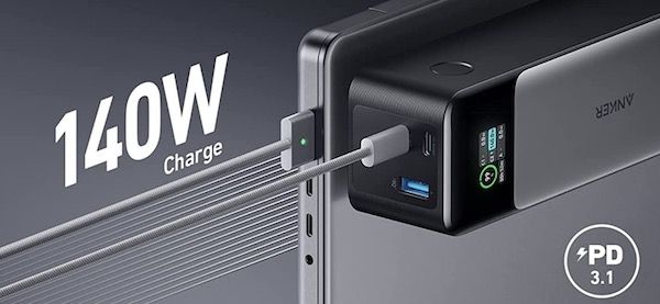 Anker 737 Powerbank (PowerCore 24K) mit 24.000 mAh für 79,95€ (statt 100€)