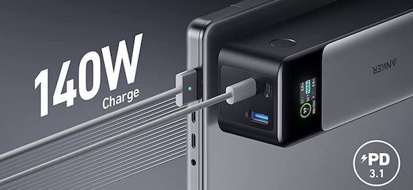 Anker 737 Powerbank (PowerCore 24K) mit 24.000 mAh für 99,99€ (statt 125€)