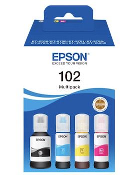 Epson EcoTank ET 2851 Tintenstrahl Multifunktionsdrucker für 269€ + GRATIS 4er Pack Patronen