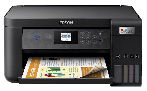 Epson EcoTank ET 2851 Tintenstrahl Multifunktionsdrucker für 269€ + GRATIS 4er Pack Patronen