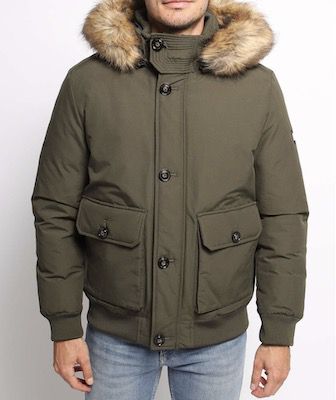 Tommy Hilfiger Daunenjacke Hampton in Khaki für 111,96€ (statt 160€)   nur XXL