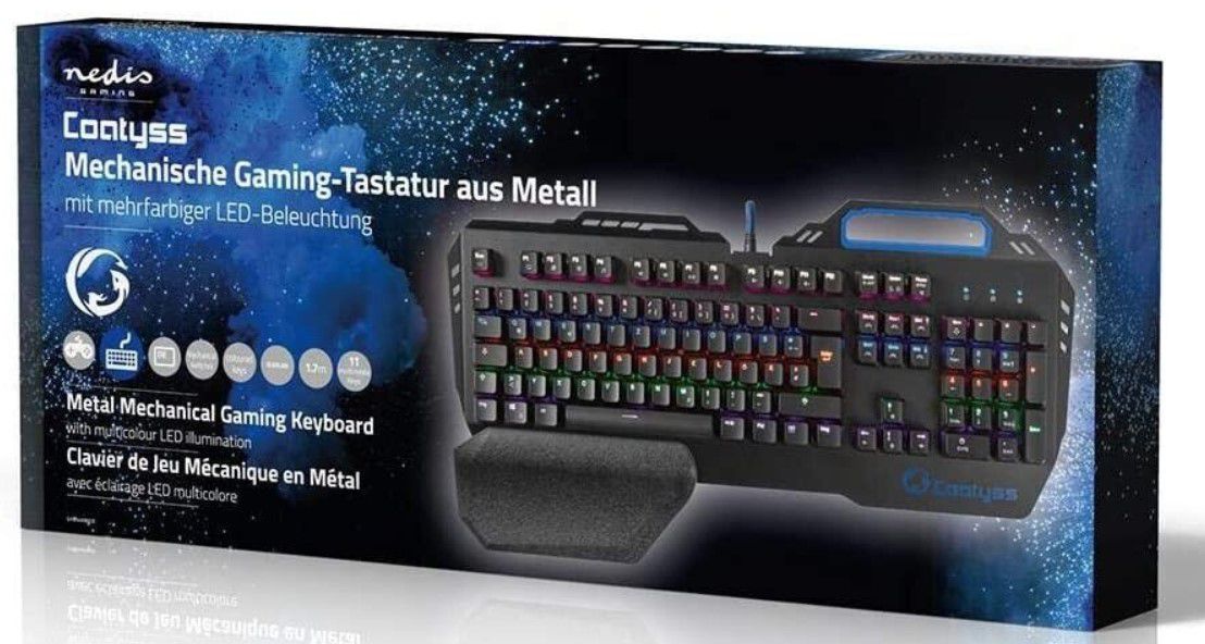 Nedis Coatyss mechanische Gaming Tastatur für 27,99€ (statt 40€)