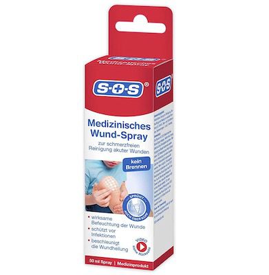 6x SOS Medizinisches Wund Spray für 14,88€ (statt 27€)
