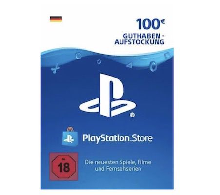 100€ Sony Playstation Guthaben Karte für 80,49€