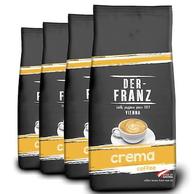 4kg Der-Franz Crema-Kaffee UTZ gemahlen für 32,50€ (statt 44€)