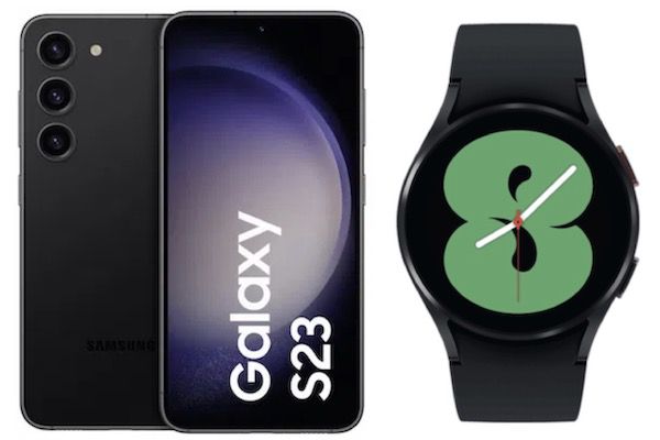 Samsung Galaxy S23 + Galaxy Watch4 LTE für 49€ + Telekom Allnet Flat 38GB LTE 39,99€ mtl.