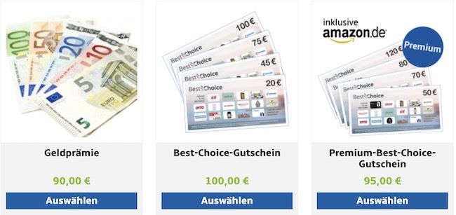 14 Ausgaben DAMALS für 107,42€ + Prämie: 100€ BestChoice Gutschein