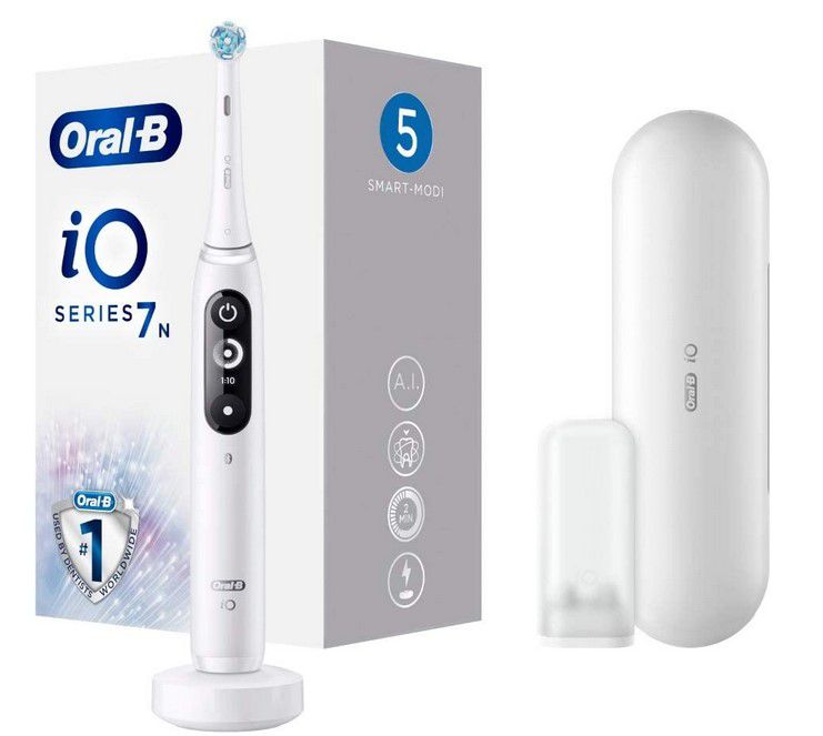 Oral B iO Series 7 eZahnbürste White für 84,99€ (statt neu 160€)  BWare