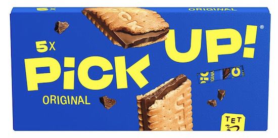 5er Pack PiCK UP! Original Schokoladenriegel mit je 28g ab 1,42€ (statt 2,39€)