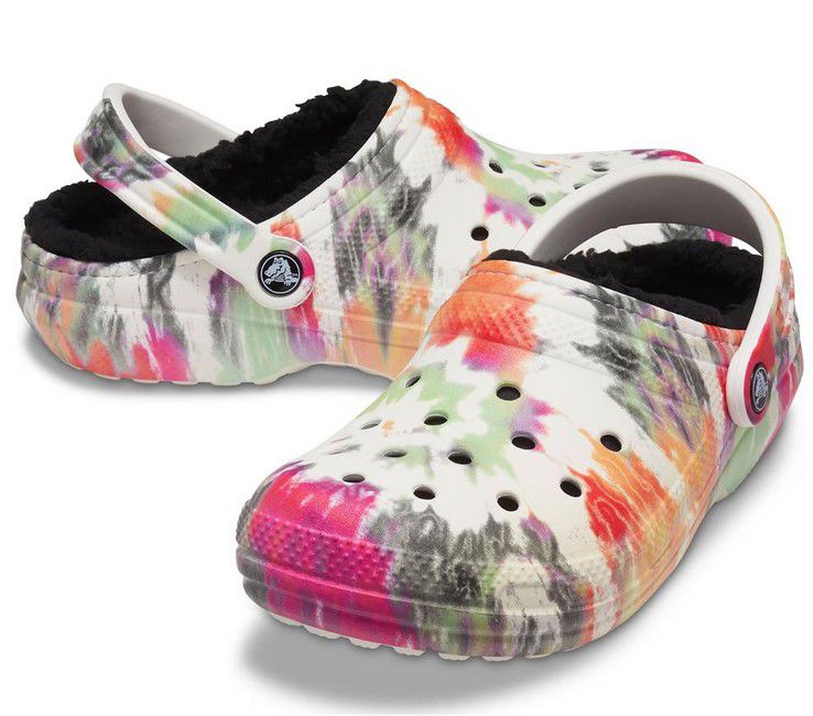 Crocs Classic Lined Tie Dye gefütterte Wintercrocs für 22,99€ (statt 35€)