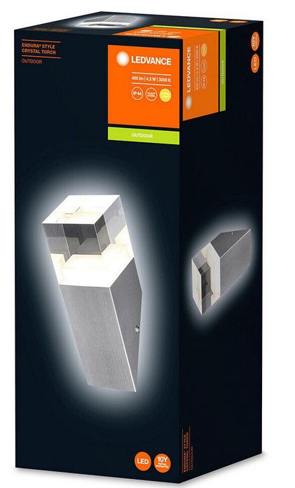 Ledvance Endura Style Crystal Torch Edelstahl Außenleuchte für 16,99€ (statt 28€)