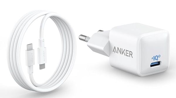 ⚡️ Anker 511 Nano USB C 20W Ladegerät inkl. 1,8m Kabel für 9,99€ (statt 18€)   Prime