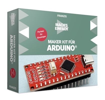 👨‍💻 Franzis Maker Kit für Arduino Mach’s einfach für 17€ (statt 42€)