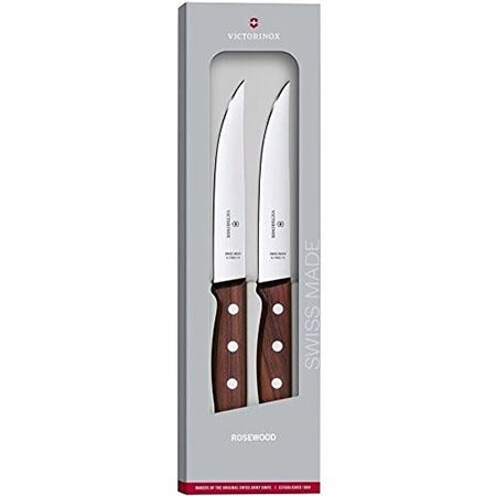 Victorinox Wood Steakmesser Set, 2 tlg. für 32,25€ (statt 56€)