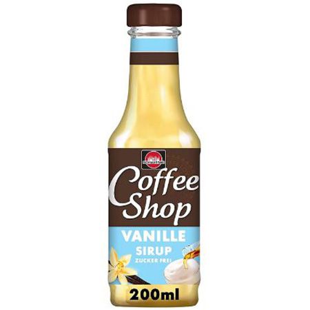 Schwartau Coffee Shop Vanille Sirup ohne Zucker ab 1,67€ (statt 2,49€)   Sparabo