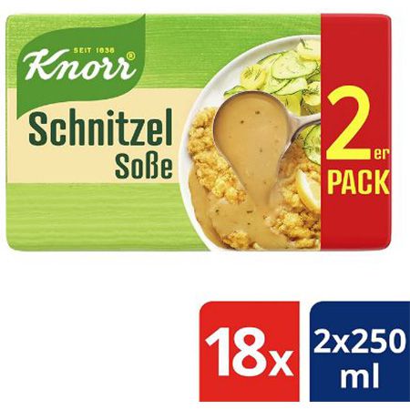 18 x 2er Pack Knorr Schnitzel Soße ab 14,43€ (statt 27€)   Prime Sparabo