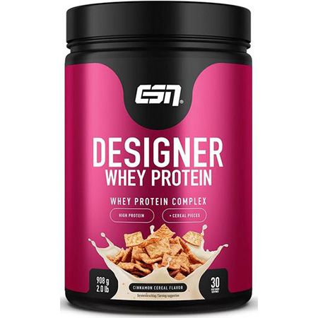 Amazon: ESN Designer Whey & Supplements Sale   z.B. Designer Whey für 26€ (statt 32€)