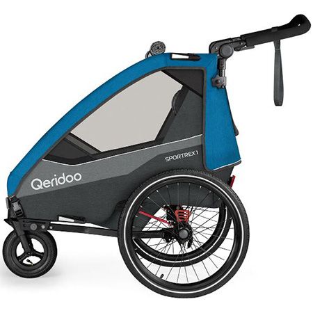 Qeridoo Sportrex 1 Limited Edition Fahrradanhänger für 324,95€ (statt 409€)