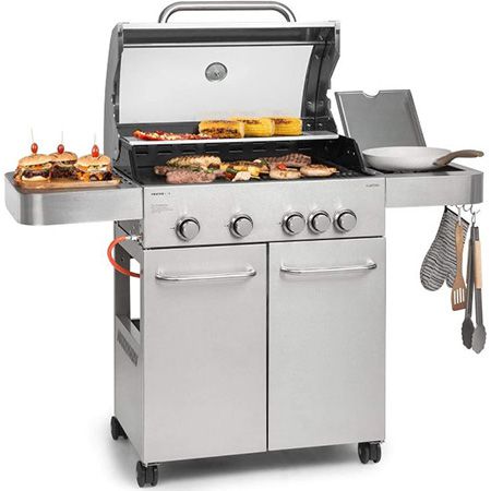 Klarstein Valkyrie Gasgrill mit 4 Brenner & 1 Seitenbrenner für 341,69€ (statt 402€)