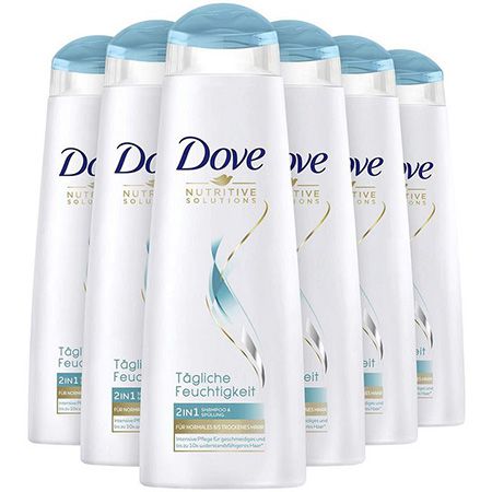🚿 6er Pack Dove 2 in 1 Shampoo & Spülung ab 12,36€ (statt 18€)