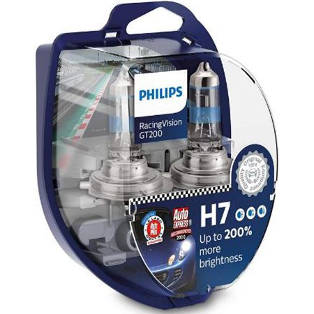 2er Pack Philips RacingVision GT200 H7 Scheinwerferlampe für 20€ (statt 25€)