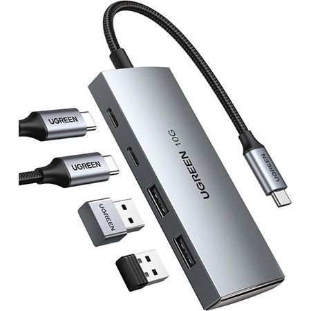 UGREEN 4 Port USB C & A Hub für 19,99€ (statt 25€)
