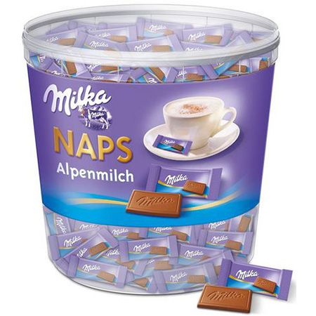 1Kg Dose Milka Naps Alpenmilch ab 13,23€ (statt 19€)   Prime