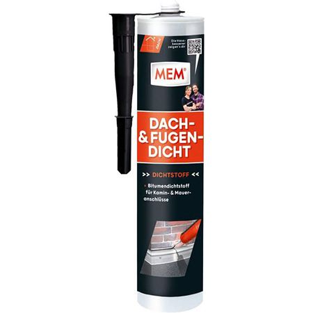 MEM Dach  und Fugendicht, Bitumenmasse, 300g für 4,29€ (statt 7€)   Prime