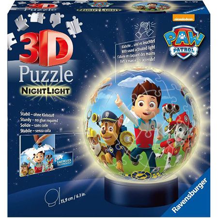 Ravensburger Paw Patrol Nachtlicht Puzzle Ball für 10€ (statt 23€)   Prime