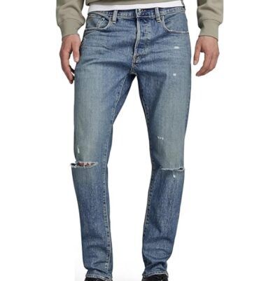 G star 3301 Slim Jeans Antique Faded Oasis Ripped für 42,90€ (statt 58€)