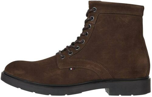 Tommy Hilfiger Elevated Rounded Suede Lace Leder Boots für 89,95€ (statt 106)   41 bis 45