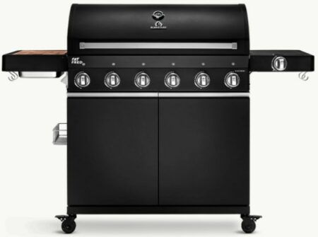 Burnhard 6 Brenner Gasgrill mit Infrarot Keramikbrenner für 734,30€ (statt 999€)