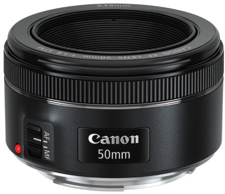 Canon EF 50mm f1.8 STM Objektiv für 109,24€ (statt 125€)