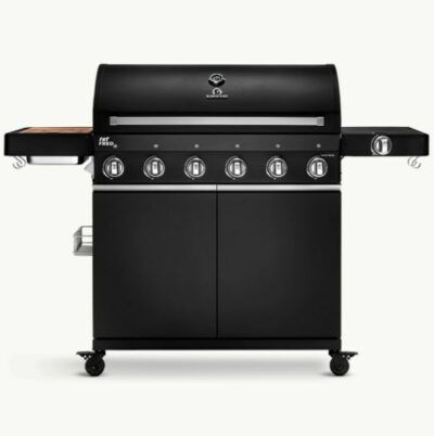 Burnhard 6 Brenner Gasgrill mit Infrarot Keramikbrenner für 734,30€ (statt 999€)