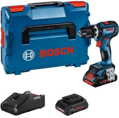 Bosch GSB 18V 90 C Akku Schlagbohrschrauber + 2 x 4Ah Akku für 254€ (statt 280€)