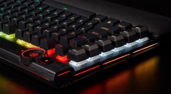 Corsair K100 Cherry MX Speed Gaming Tastatur ab 169€ (statt 215€)