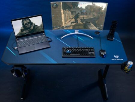 Acer Predator Gaming Tisch in Blau für 219,89€ (statt 270€)