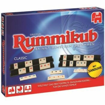 🎲 Original Rummikub Classic mit Sanduhr für 19,99€ (statt 28€)