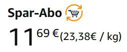 500g Seeberger Walnusskerne ohne Schale ab 11,69€ (statt 18€)