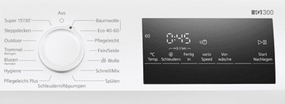 Siemens WM14N123 Waschmaschinen mit EEK B (A bis G) für 408€ (statt 452€)