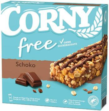 6er Corny Classic Schoko oder Schoko free ab 1€
