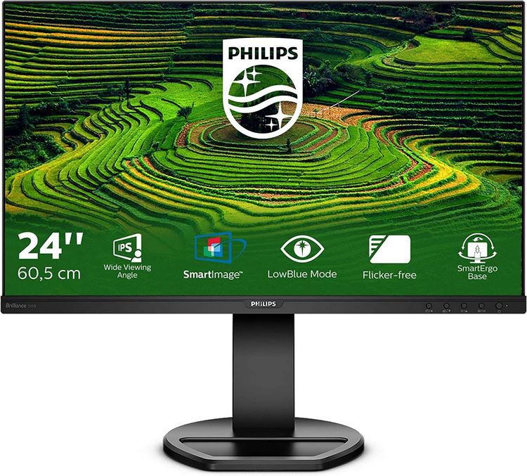 Philips 241B8QJEB 24 Zoll FHD Monitor, 60Hz für 149,90€ (statt 173€)